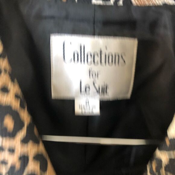 Collections for Le Suit Animal Print Skirt Set Sz 8 - Picture 5 of 10